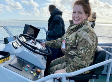 Jane on the Armed Forces Parliamentary Scheme